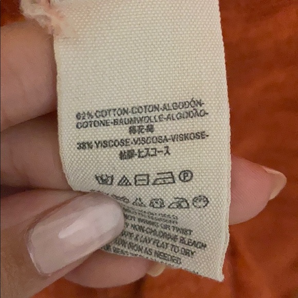 Free People Burnt Orange Cowl Neck Sweater - Picture 4 of 5